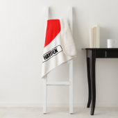 Justice League | Superman Flying Noir Pop Art シェルパブランケット (インサイチュ)