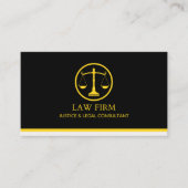 Justice & Legal Consultant – authoritative and pol 名刺 (正面)