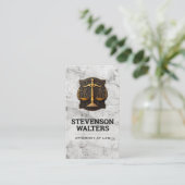 Justice Scales Graphic | Lawyer 予約カード (スタンド正面)