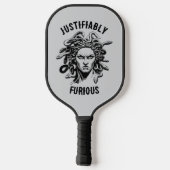 Justifiably Furious feat. メデューサ ピックルボールラケット (裏面)
