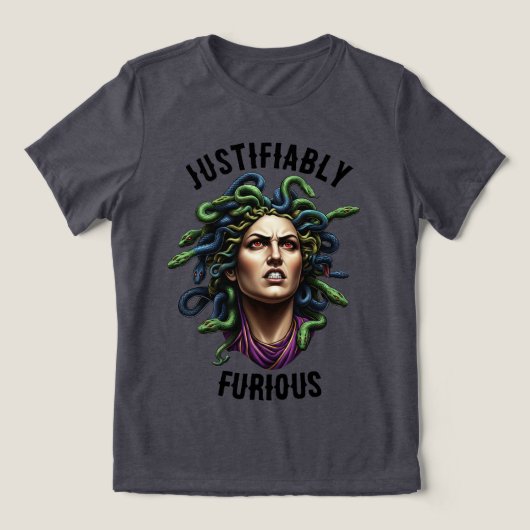 Justifiably Furious T-Shirt トライブレンドＴシャツ (デザイン正面)