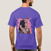 JustinとJeff 2025バージョン4 Tシャツ (裏面)