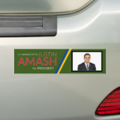 Justin Amash氏(2020年社長担当) バンパーステッカー (車上)