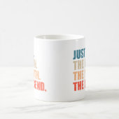 Justin The Man The Myth The Legend コーヒーマグカップ (中央)