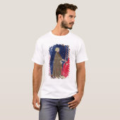 Justinianの前のDanteそしてビアトリス Tシャツ (正面フル)