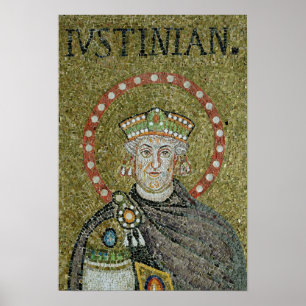 Justinianの顔 ポスター