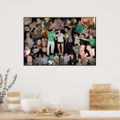 Justin's Collage #2 ポスター (キッチン)