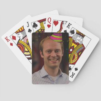 Justis氏の誕生日カード トランプ