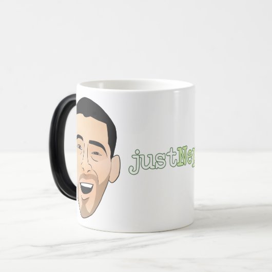 justNephの熱によって活動化させる魔法のマグ モーフィングマグカップ (正面左)