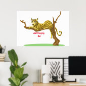 Just's ぶら下がった Outポスター ポスター (ホームオフィス)