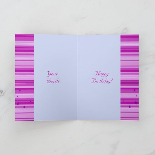 Just's 考え of You Card カード (内部)