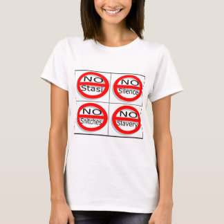 Justsayno Tシャツ