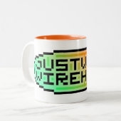 JustWall WireHead Mug ツートーンマグカップ (正面左)