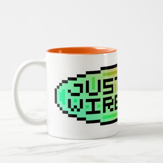 JustWall WireHead Mug ツートーンマグカップ (左)
