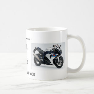 JustWannaRide 2010年のSuzuki GSXR 1000のマグ コーヒーマグカップ