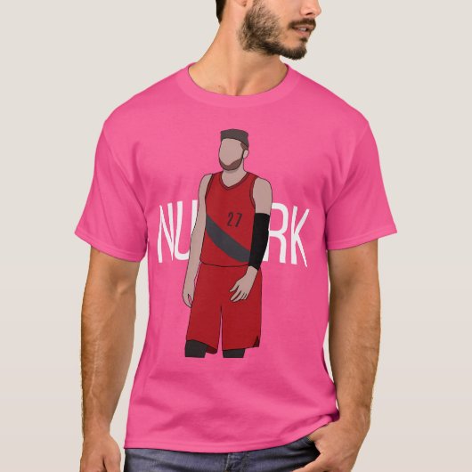 Jusuf Nurkic - 'Nurk' - Portland Trailblazers Tシャツ (正面)