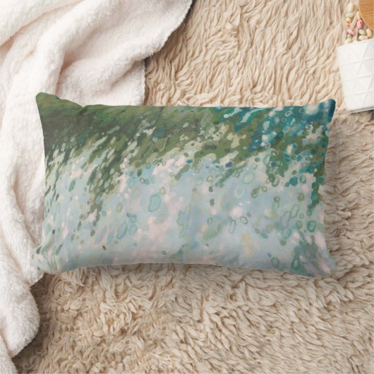 Juul著オーガニックな沿岸ビーチの装飾の枕 ランバークッション (ブランケット)