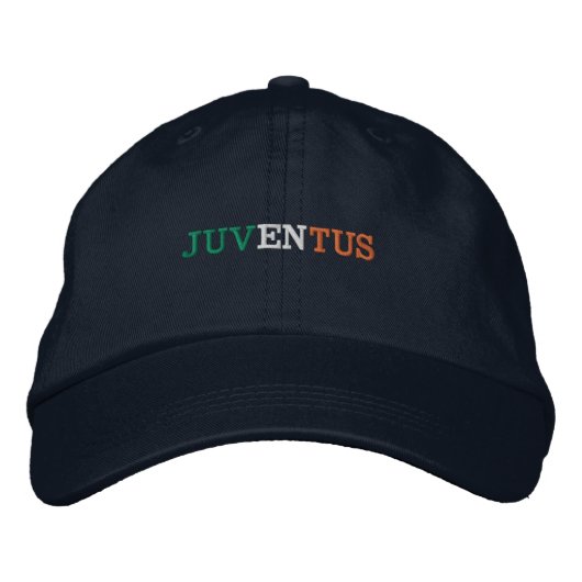 Juventusのヴィンテージの帽子かCappello 刺繍入りキャップ (正面)