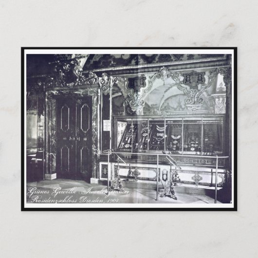 Juwelenzimmer Dresden Green Vault Grünes Gewölbe ポストカード (正面)