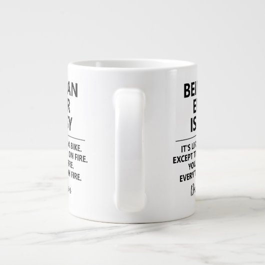 JWおもしろい長老ギフトアイディアパイオニア感謝ギフト ジャンボコーヒーマグカップ (裏面)