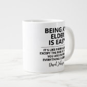 JWおもしろい長老ギフトアイディアパイオニア感謝ギフト ジャンボコーヒーマグカップ (正面右)