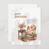 JWアニバーサリーカードラブは… 招待状 (正面/裏面)