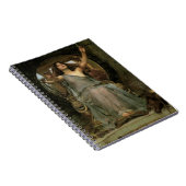 JWウォーターハウスでユリシーズにカップを提供するサーチェ ノートブック (右側)