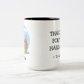 JWカスタム長老ギフトお世話になった懸命 ツートーンマグカップ (中央)