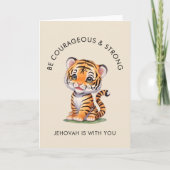 JWカード勇気と強さ | JWグリーティングカード カード (正面)