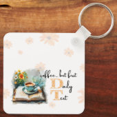 JWキーチェーン「コーヒー…でも最初は毎日の文字!」 キーホルダー (裏面)