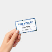 JWキープサケコンベンションバッジ純粋崇拝 バッジ (手持ち)