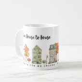 JWギフトカスタムパイオニア人生コーヒーマグ コーヒーマグカップ (正面左)