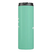 JWギフトパーソナライズされた最高のライフエバー – Green Ther タンブラー (裏面)