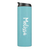 JWギフトパーソナライズされた最高のライフ・エバー – 青 タンブラー (回転右)