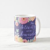 JWギフト先駆者生最高の活き コーヒーマグカップ (正面右)