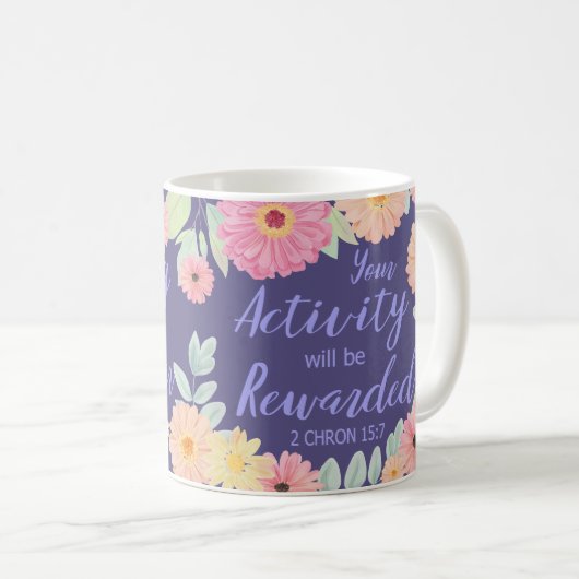 JWギフト先駆者生最高の活き コーヒーマグカップ (正面右)