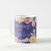 JWギフト先駆者生最高の活き コーヒーマグカップ (正面左)