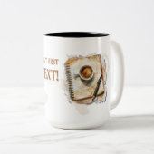 JWコーヒー…しかし、最初の毎日の文字 – マグカップ兄弟! ツートーンマグカップ (正面右)