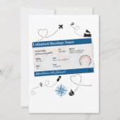 JWサーキットオーバーザーと妻サンキューカード 招待状 (正面)