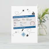 JWサーキットオーバーザーと妻サンキューカード 招待状 (スタンド正面)