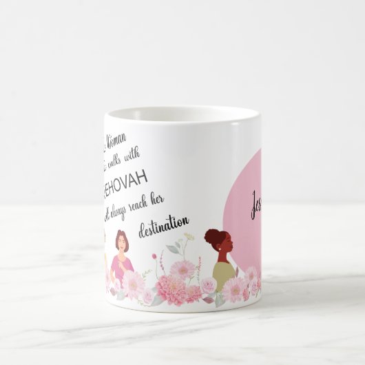 JWシスターパーソナライズされた引用文ギフト コーヒーマグカップ (中央)