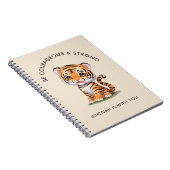 JWノートブ子供へック、勇気と強さを追求 ノートブック (右側)