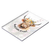 JWハイランドカウライフエバ最高のーノートブック ノートブック (左側)