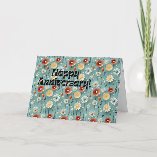 JWハッピーアニバーサリーカードEccl.4:12 カード (正面)