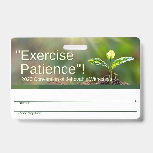 JWバッジ | 2023地域のConv英語スペインの & バッジ (Front)