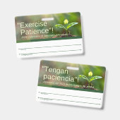 JWバッジ | 2023地域のConv英語スペインの & バッジ (Front & Back)