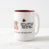 JWバプテスギフト記念カップ – コーヒーカップfor Her ツートーンマグカップ (正面右)