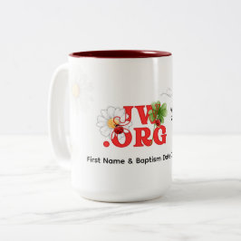 JWバプテスギフト記念カップ – コーヒーカップfor Her ツートーンマグカップ