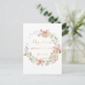 JWバプテスギフト – Ruth 2:12 ポストカード (スタンド正面)