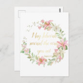 JWバプテスギフト – Ruth 2:12 ポストカード (正面/裏面)